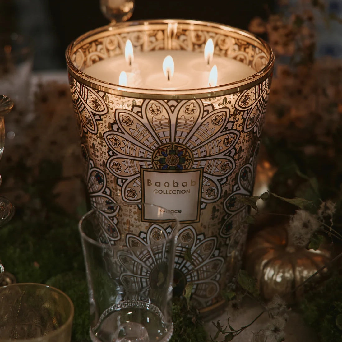 Baobab Rosace Scented Candle – Max 35