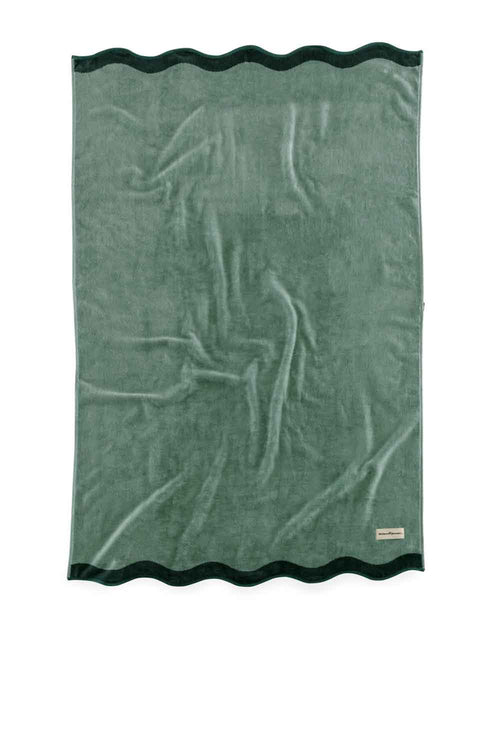 Riviera Beach Towel, Green, 168x86cm
