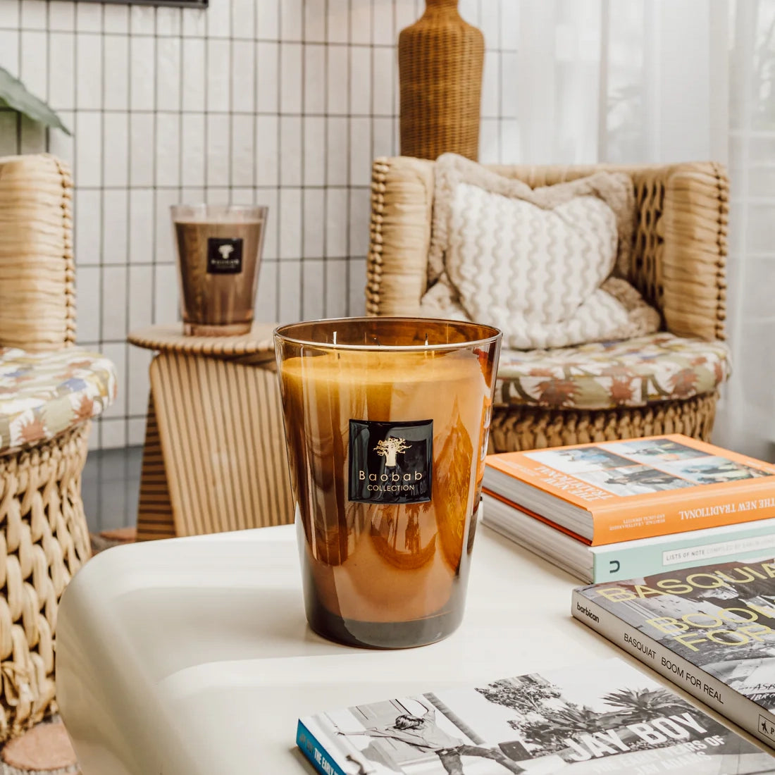 Baobab Cuir de Russie Scented Candle – Max 24