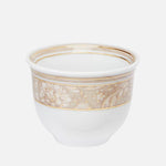 Barocco Beige Porcelain Espresso Cups – Set of 6