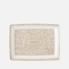 Barocco Beige Platter – Porcelain Rectangular Tray