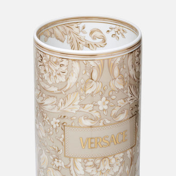 Barocco Vase – Beige Porcelain, 24 cm