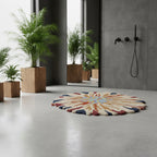 سجادة حمام بلاندين زهرية 80 سم