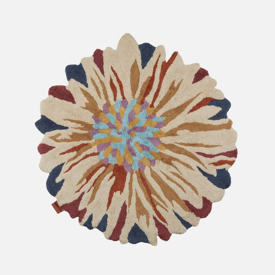 Blandine floral bath mat 80 cm