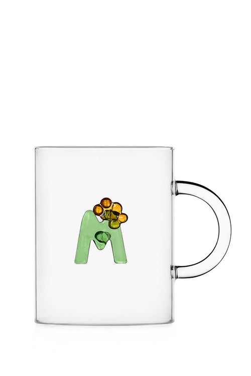 Greenwood Bloom Alphabet Mug M, 350 ml