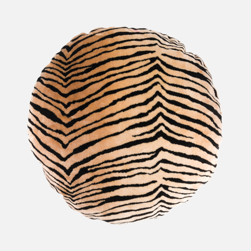 Bomboloni • Tiger Velvet Round Cushion