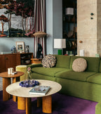 Bomboloni Leopard Round Cushion (Ø 47 cm)