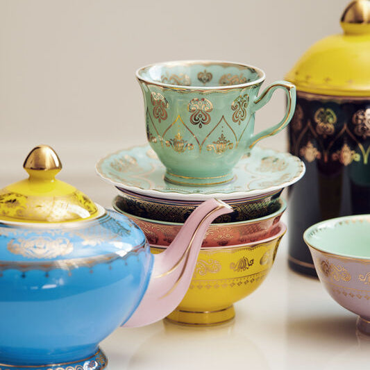 Grandpa Bowls – Multicolour Porcelain (Set of 4)