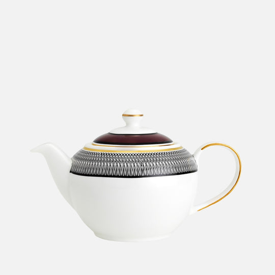 Burgundy Teapot 1L G.B.