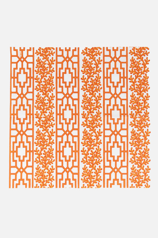 Coral &amp; Trellis Luncheon Napkins