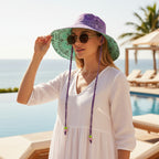 Call It Capeline Lilas/ Mint Two-Tone Hat