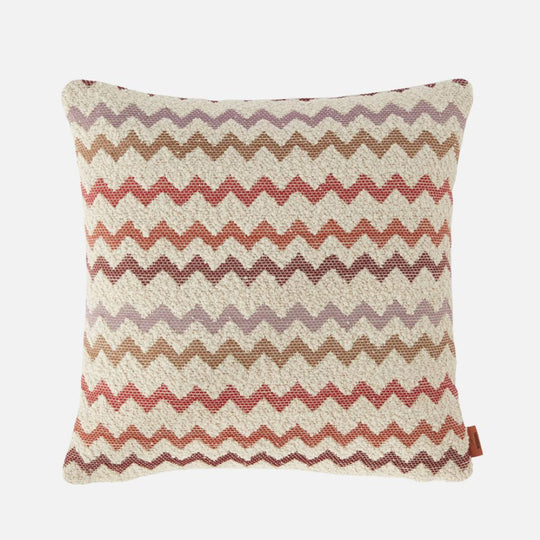 Capri Outdoor Cushion 40x40 cm with zig zag pattern