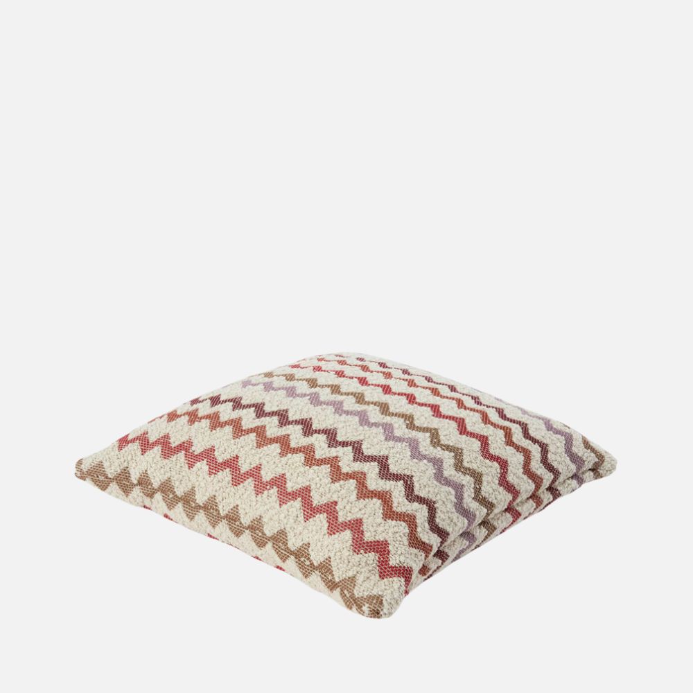 Capri Outdoor Cushion 40x40 cm with zig zag pattern