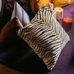 Carino – Tiger Velvet Cushion (50cm x 30 cm)