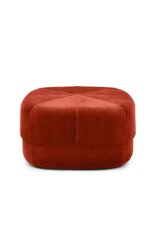 Circus Pouf Large, Rust