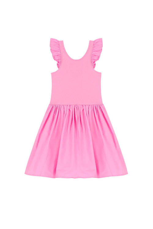 ​Cloudia Dress Short Sleeves for Girls - Maison7