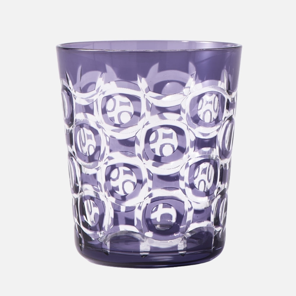 Cobalt Mix Glass Tumblers – Set of 6