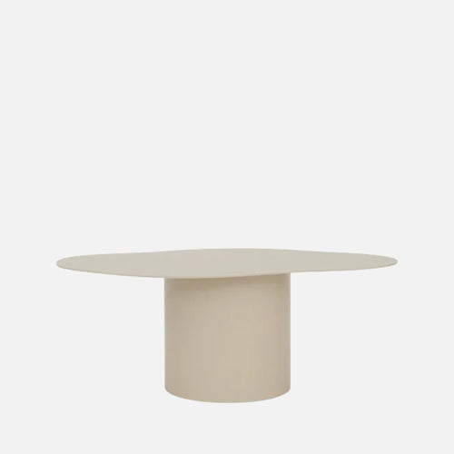 Siro Handcrafted Iron Coffee Table – Almond Milk