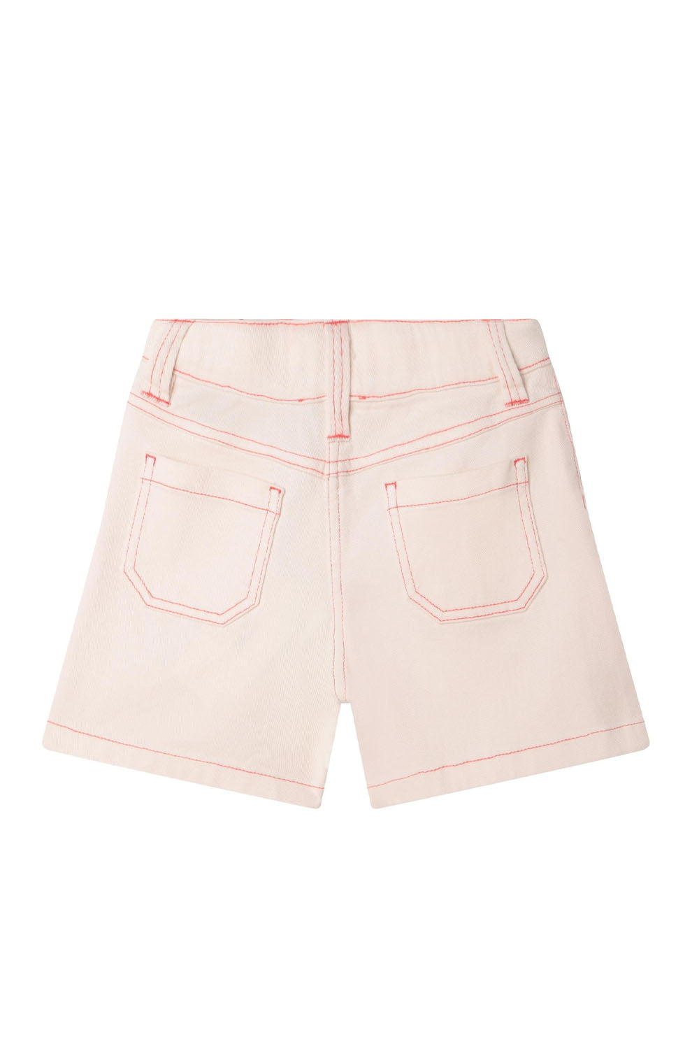 Con Double Stitching Tencel Twill Shorts for Girls Con Double Stitching Tencel Twill Shorts for Girls Maison7