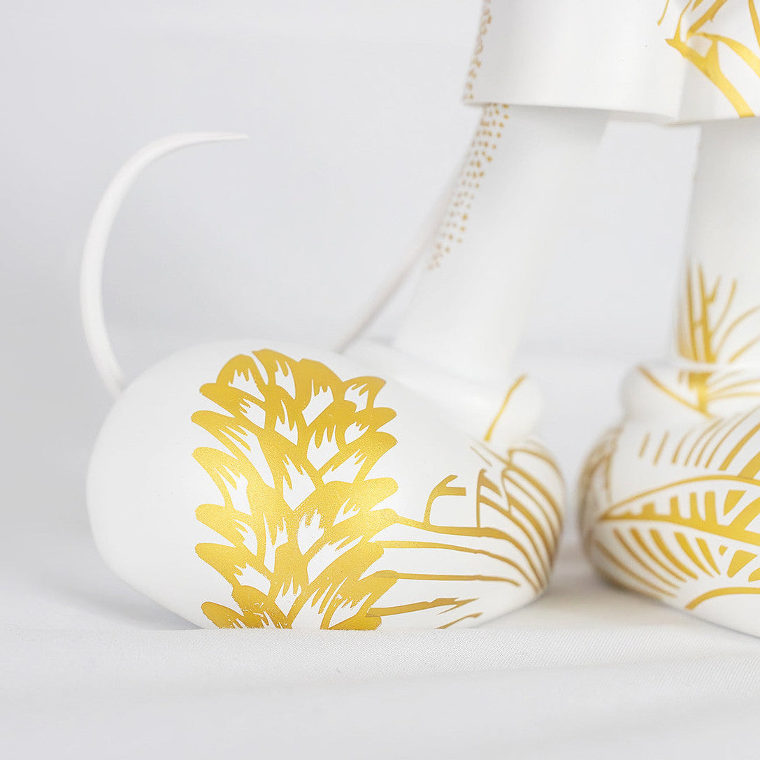 Star Style Mickey Small Figurine - White/Gold