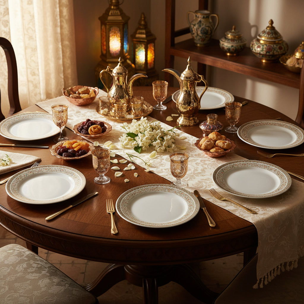 Chevaux Du Vent - Set of 6 dinner plates