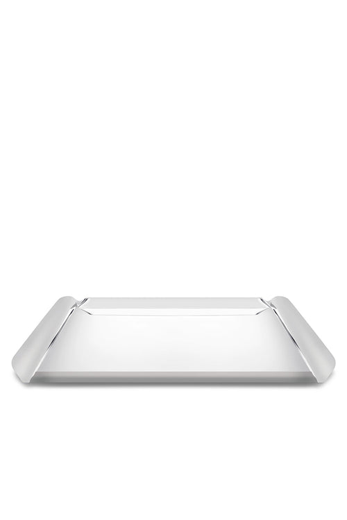 Deluxe Medium Tray, Silver, 42x30cm