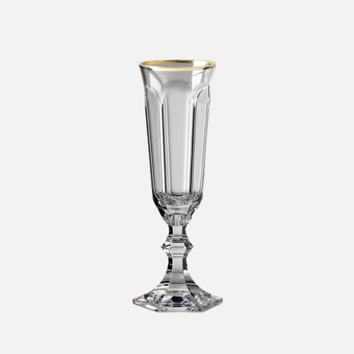 Dolce Vita Filo Oro Clear Acrylic Champagne Flute
