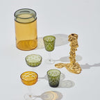 Drip Candle Holder Large – Gold Plated Aluminium