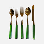 Emerald Cutlery Set - 5 Pieces