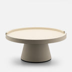 Gourmet Leather-Covered Wood Raised Tray