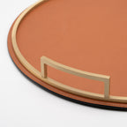 Defile Round Tray Medium Ivory