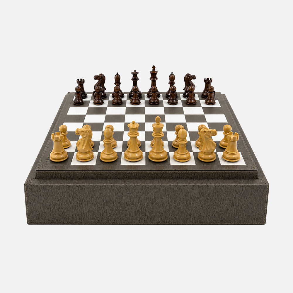 Triple Game Box – Chess, Draughts & Domino