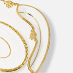 Golden Finds Porcelain Serving Set