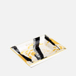 Golden Sumi-Esmall Vide-Poche 12X16Cm W/Leather G.B