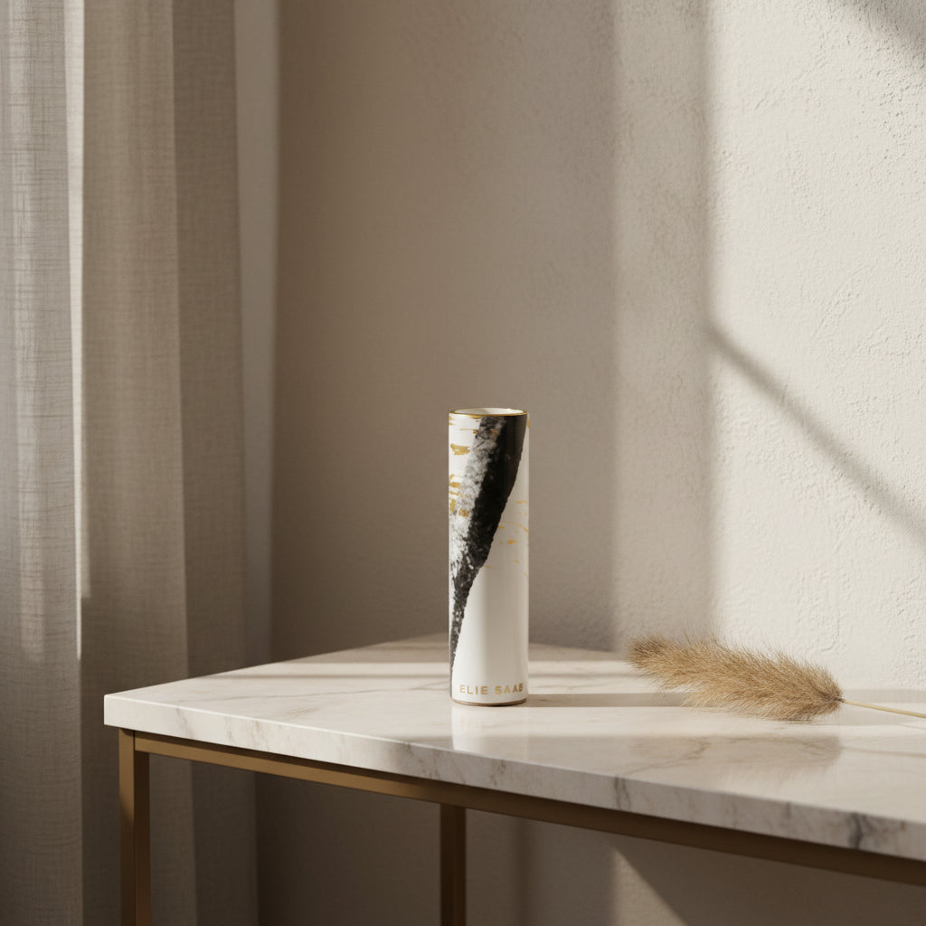 مزهرية سومي-إيسوليفل أور الذهبية 18 سم مع جلد GB