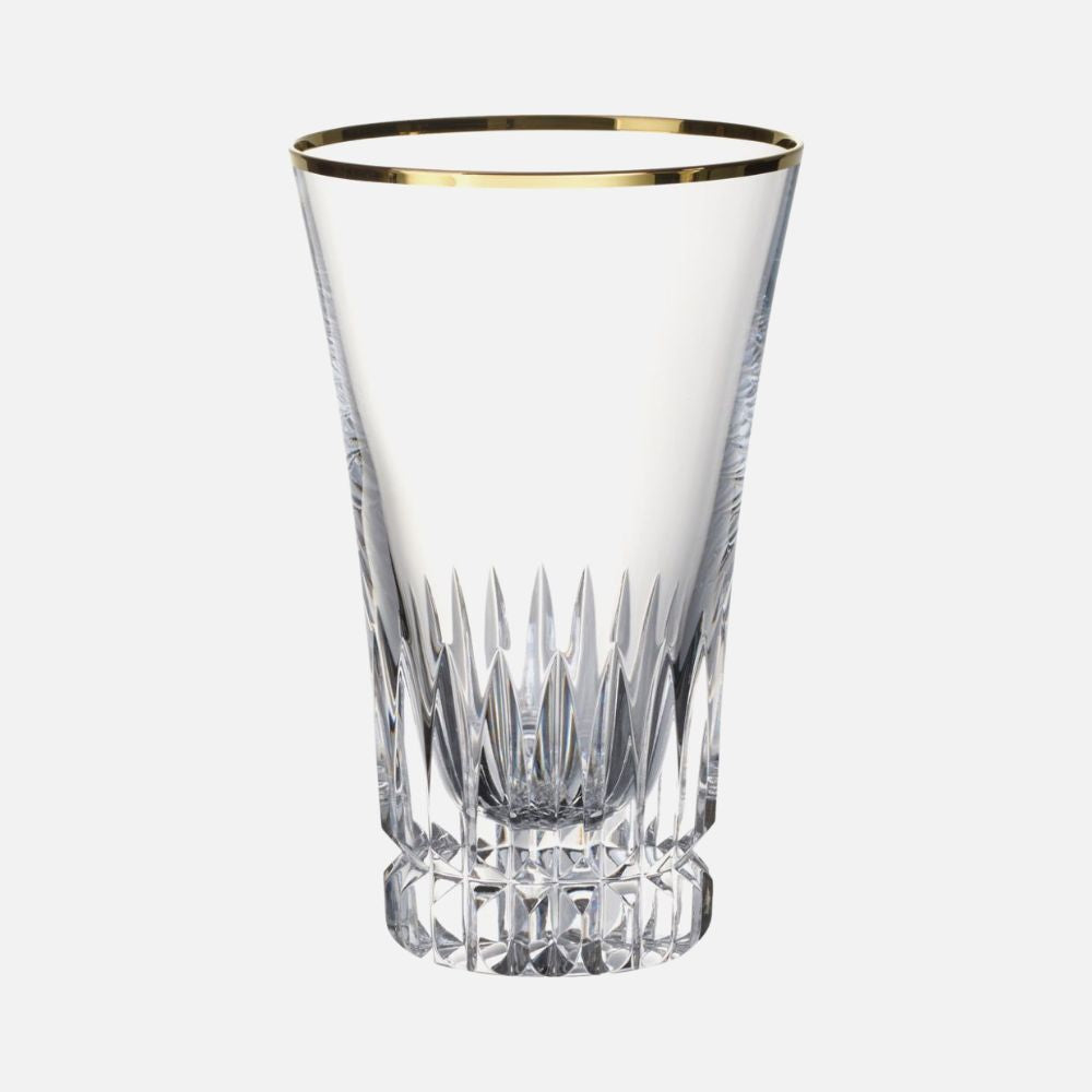 Grand Royal Gold Tall Glass, Set 2 pcs for Home