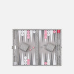Grey Ostrich Medium Backgammon