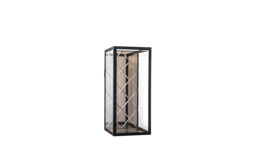 Harlequin Floor/ Wall Lantern, 45 cm, Bronze Mirror