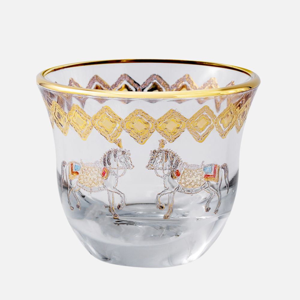 Horse Amber S/6 Gawa Cup 80mL for Home