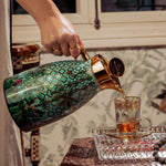 Horse Amber Tea Cup Set – 6 Pcs with Saucers  120 ml