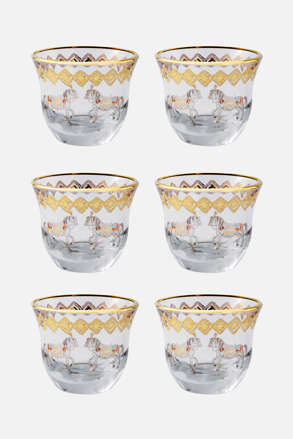 Horse Amber S/6 Gawa Cup 80mL for Home