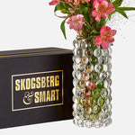 Hurricane Boule Vase – Clear Hand-Blown Glass