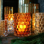 Hurricane Boule Lamp Large – Amber