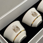 Arabic Coffee Cups - Set of 6 - UAE National Day Edition