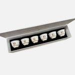 Arabic Coffee Cups - Set of 6 - UAE National Day Edition