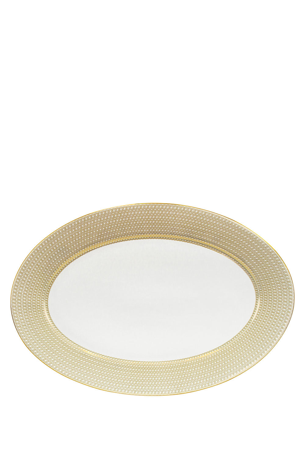 Infinity Large Oval Platter, Gold, 39cm