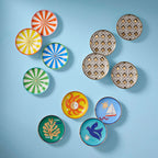 Playa Coasters - High-Fired Porcelain Set of Four