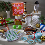 Geneva Porcelain Decorative Box with Gold Pull