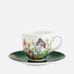 Jardin De Papillons Tea Cup & Saucer, 230ml