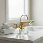 Crystal Glass Soap Dispenser